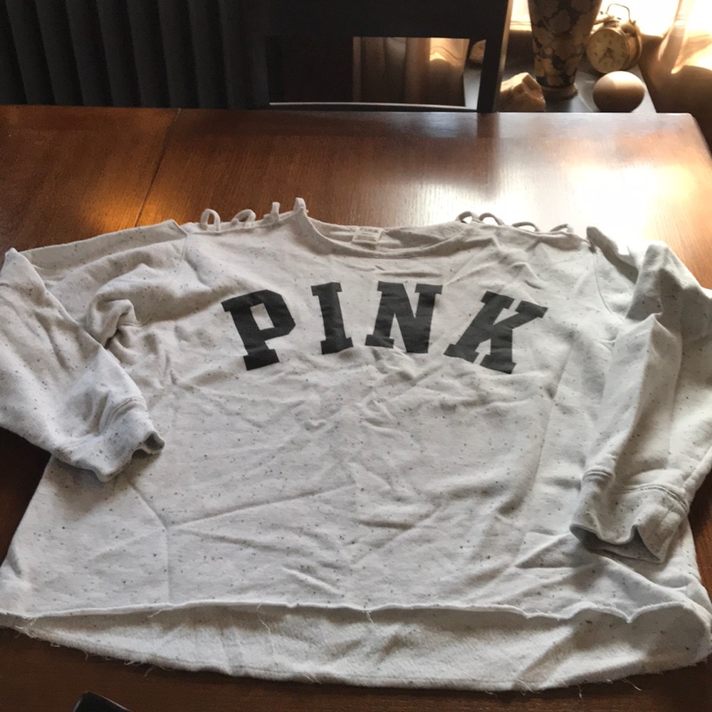 LIKE NEW pink sweatshirt Large
